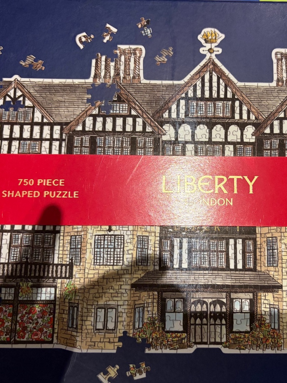 Galison Liberty London Double Sided Jigsaw Puzzle 750pc Galison NEW SEALED
